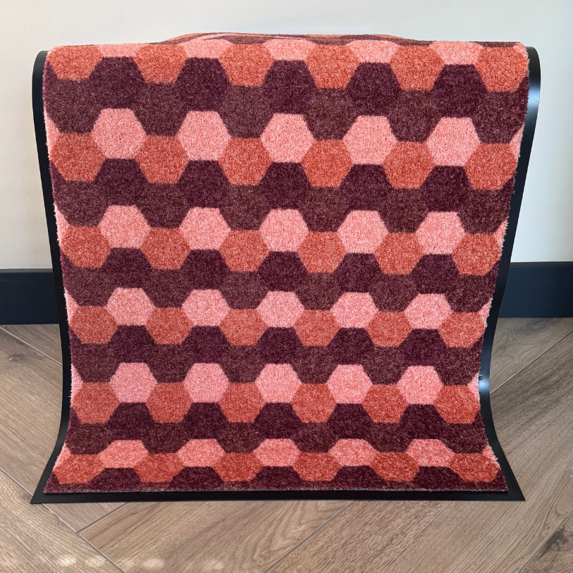 Hexa Brown - Taille personnalisée