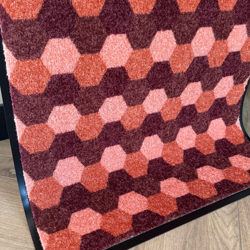 Hexa Brown - Taille personnalisée