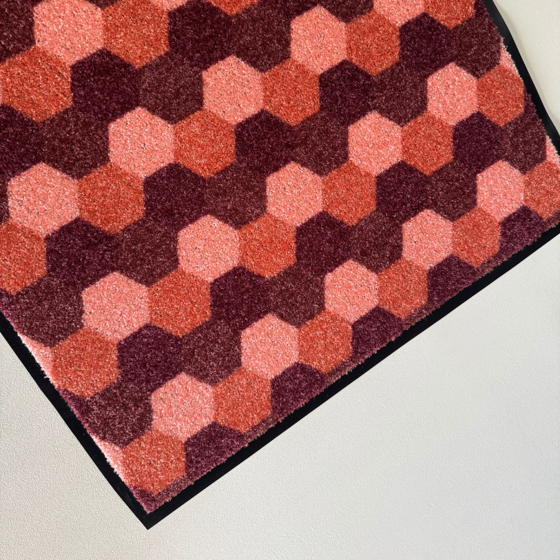 Hexa Brown - Taille personnalisée